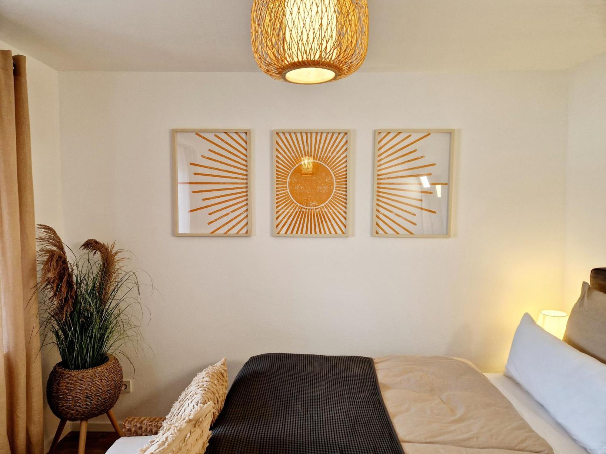 Ferienwohnung Sonnenhang Im Boho-Stil Mit Balkon Möhnesee Esterno foto